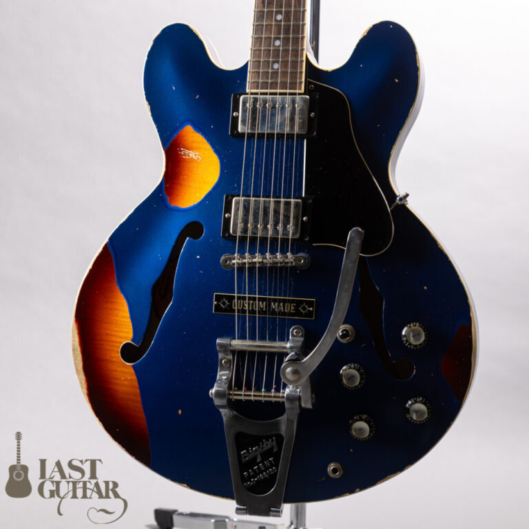 Lasting LES-335MB Multi-layer Heavy aged finish w/ Bigsby Estoril Blue