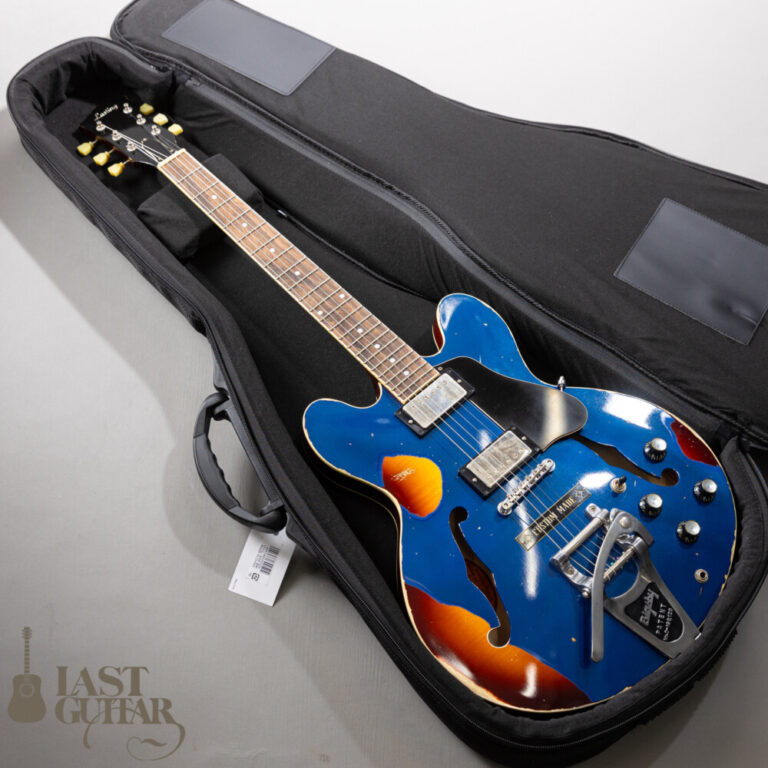 Lasting LES-335MB Multi-layer Heavy aged finish w/ Bigsby Estoril Blue