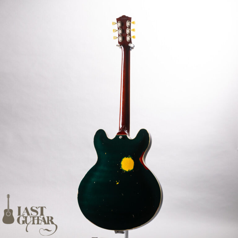 Lasting LES-335MB Multi-layer Heavy aged finish w/ Bigsby British Racing Green