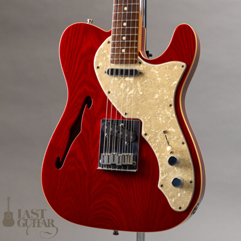 Fender 90s Tele Thinline/Crimson Red Transparent