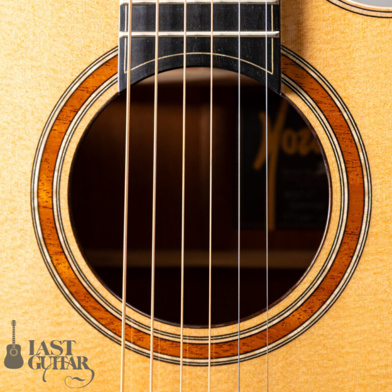 Hozen Guitars Black Label MD Torrefied Sitka Spruce African Mahogany