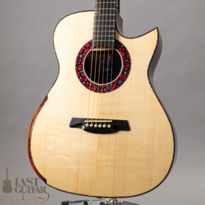 Hozen Guitars Blue Label Deep OM Swiss Moon Spruce Granadillo