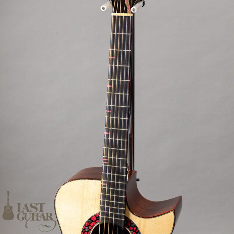 Hozen Guitars Blue Label Deep OM Swiss Moon Spruce Granadillo