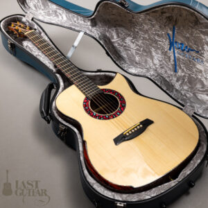 Hozen Guitars Blue Label Deep OM Swiss Moon Spruce Granadillo