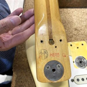 Fender Stratocaster Refinished White 1974