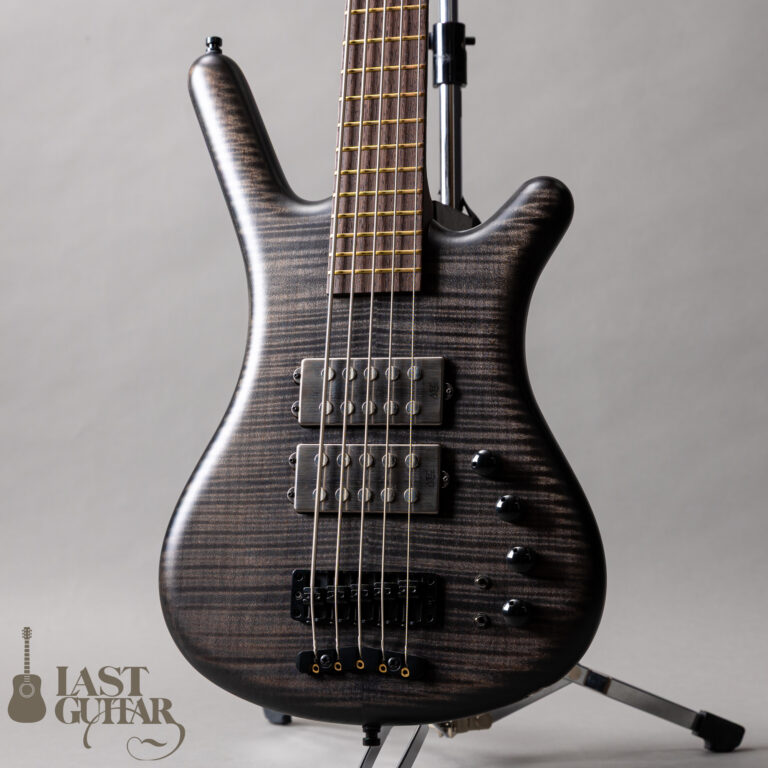Warwick Custom Shop Master Built Corvette $$ 5st Nirvana Black TS