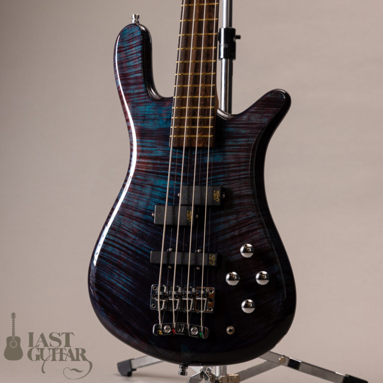 Warwick Custom Shop Streamer LX 4 Midnight Blue High Polish