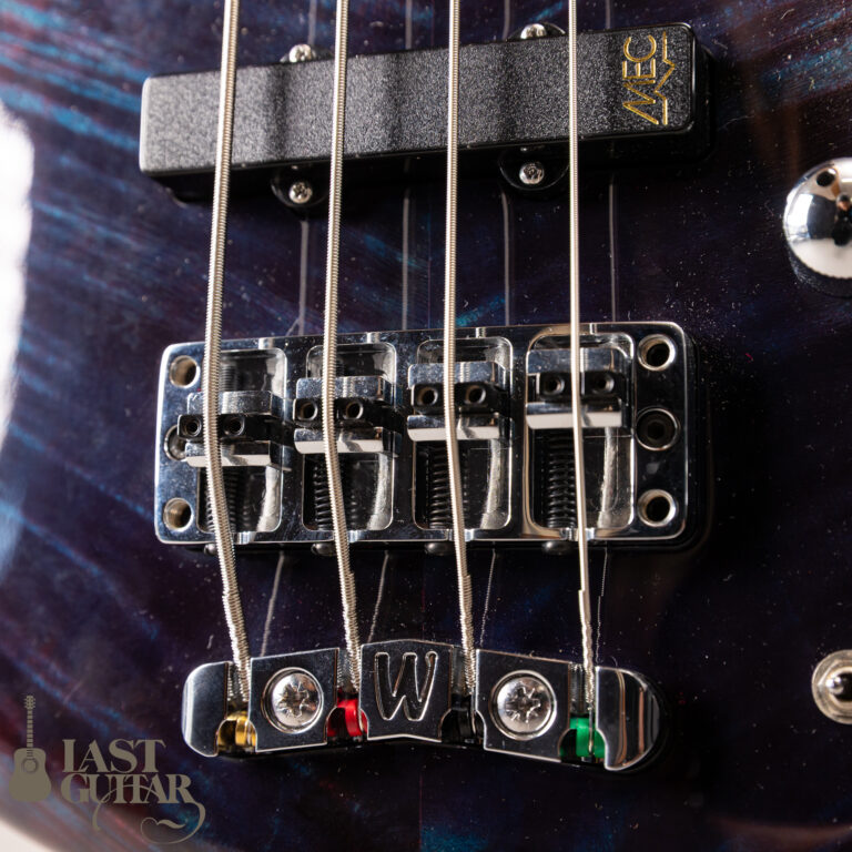 Warwick Custom Shop Streamer LX 4 Midnight Blue High Polish